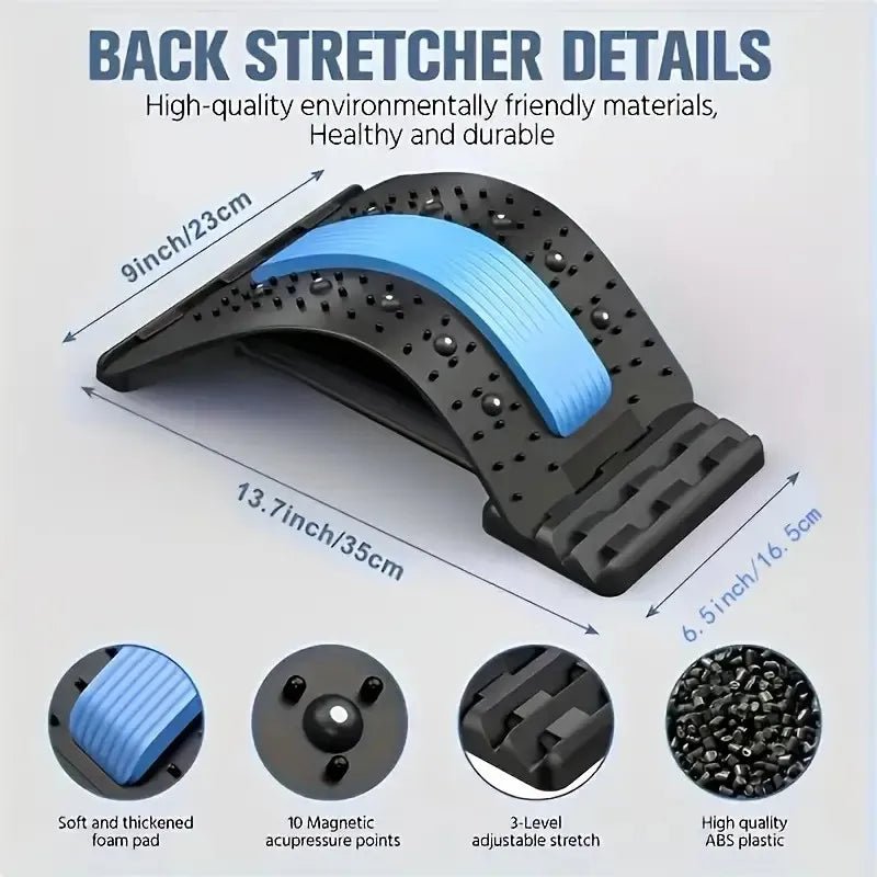 Back Stretcher, Multi Level Back Cracker - NeoxMart Store