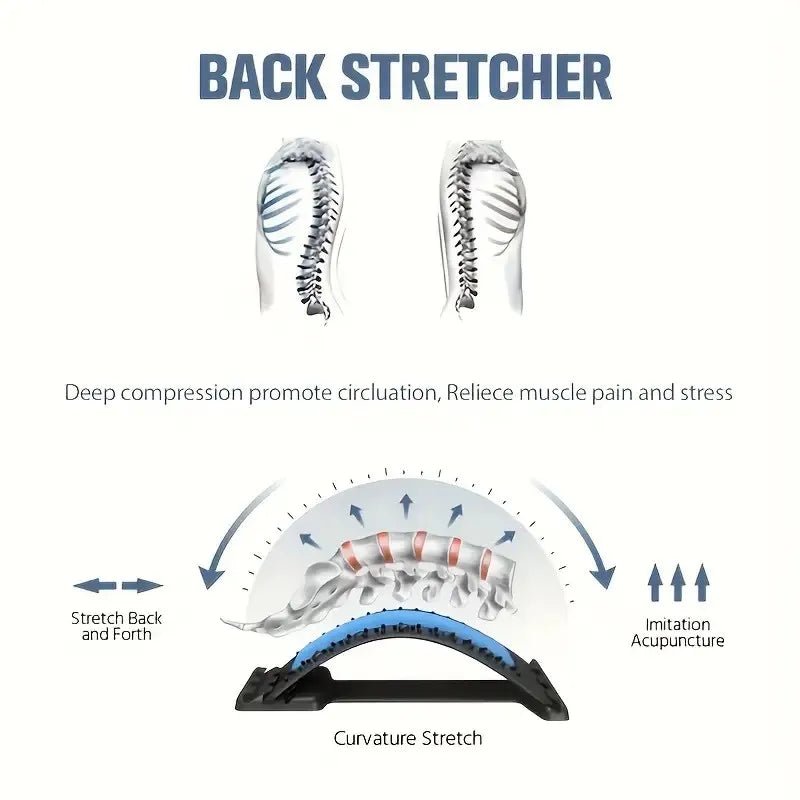 Back Stretcher, Multi Level Back Cracker - NeoxMart Store