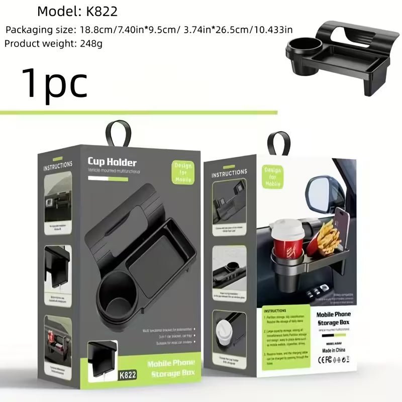 Car Armrest Mobile Phone & Cup Holder - NeoxMart Store