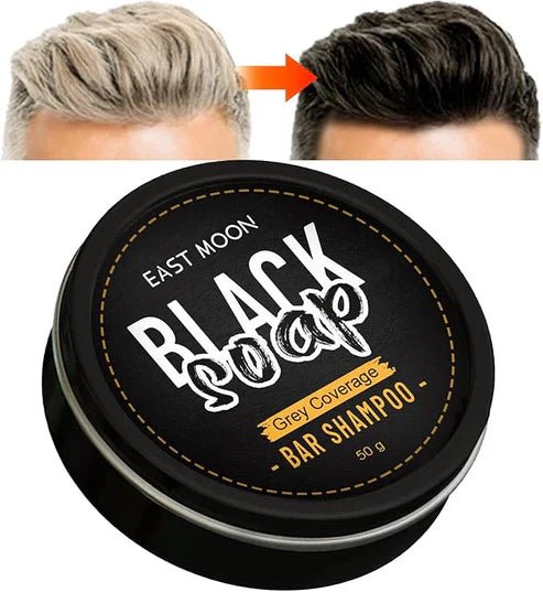 EAST MOON - Black Soap Bar Shampoo (Original) - NeoxMart Store