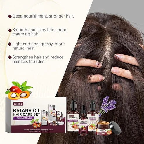 EELHOE - Batana Oil Hair Care Set (Original) - NeoxMart Store