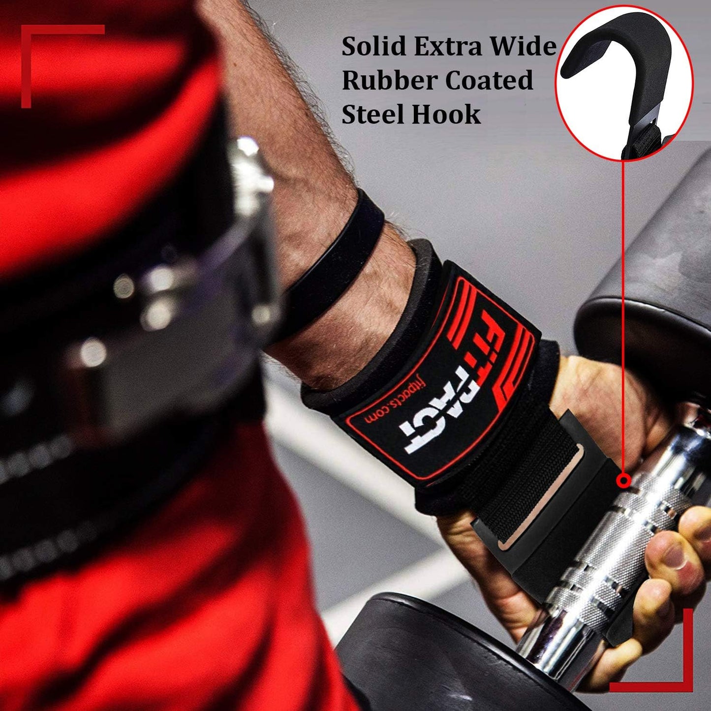 LORDEX - Fitness Lifting Hook Straps - NeoxMart Store
