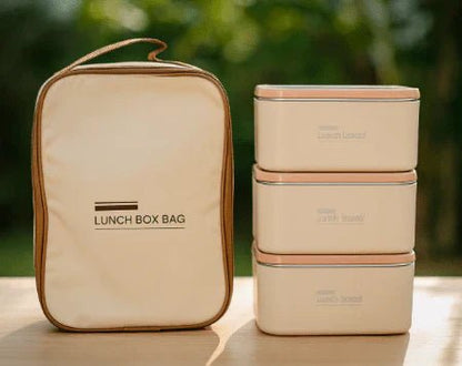 Lunch Box Set with Insulated Carry Bag - NeoxMart Store