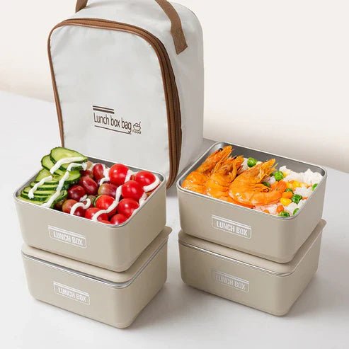 Lunch Box Set with Insulated Carry Bag - NeoxMart Store